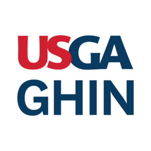 USGA GHIN logo, the official golf handicap system