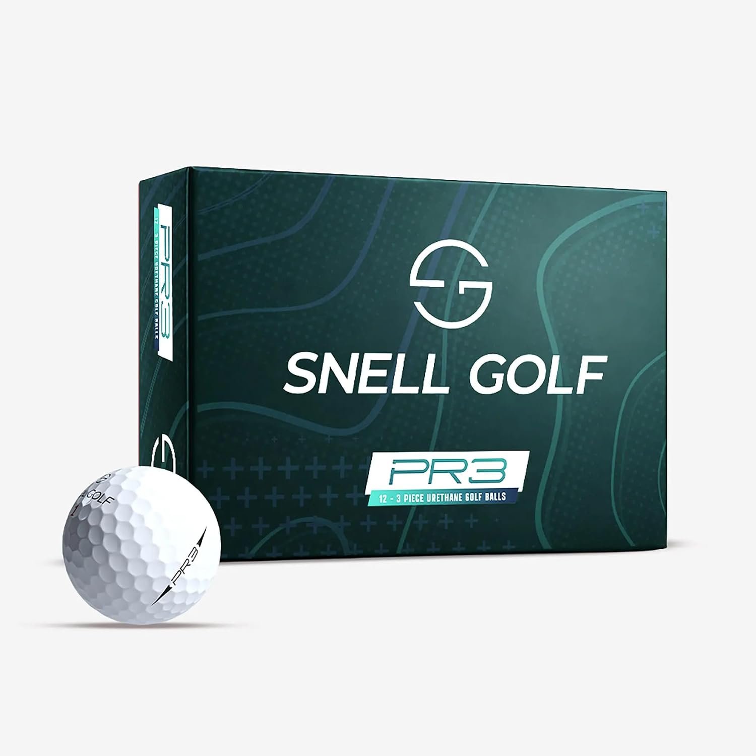 Snell PR3 box, one of the best golf balls for high handicappers on a budget